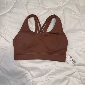 Free to Be Elevated Bra - Light Support, DD/E Cup - Cacao / Green Fern